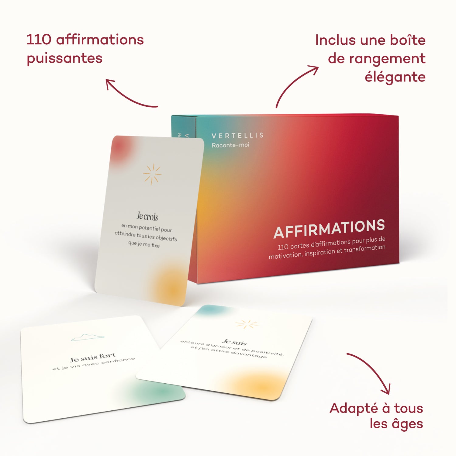 Cartes d'affirmation