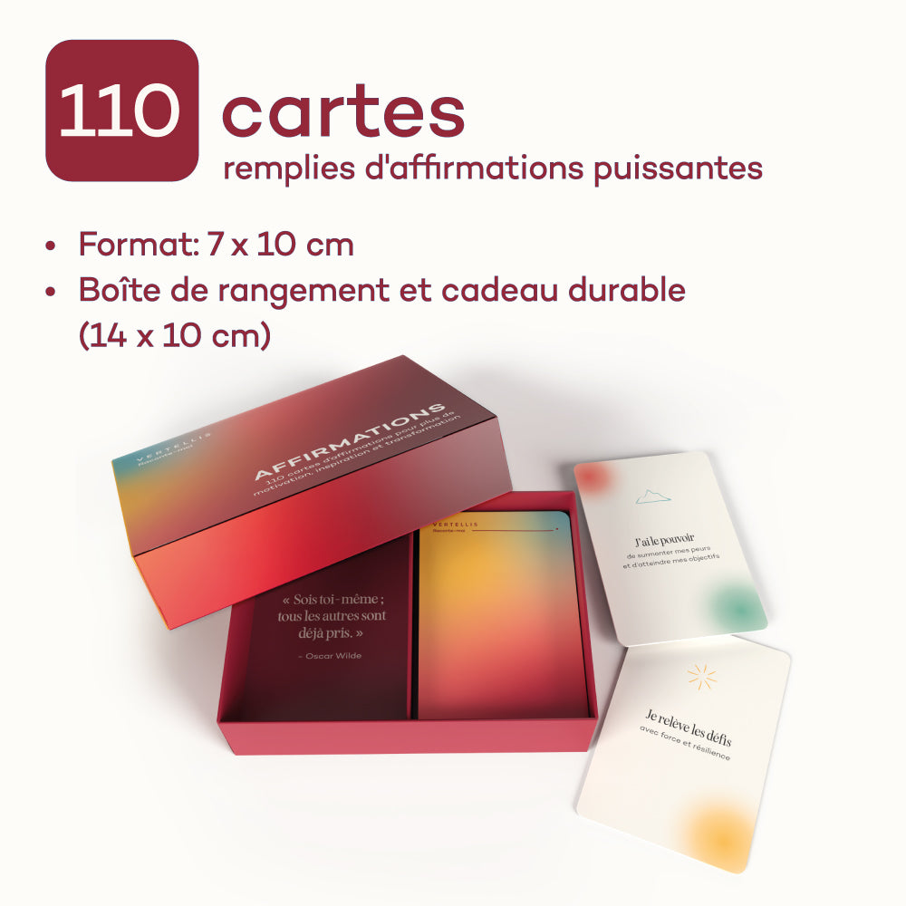 Cartes d'affirmation