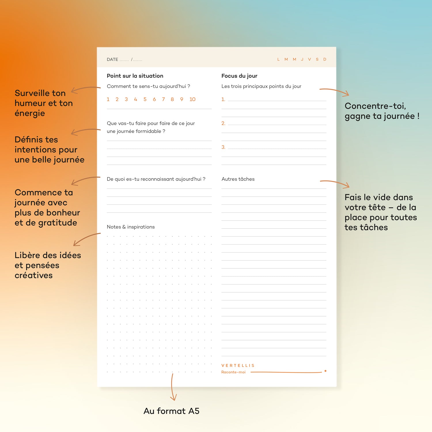 Planificateur de sérénité